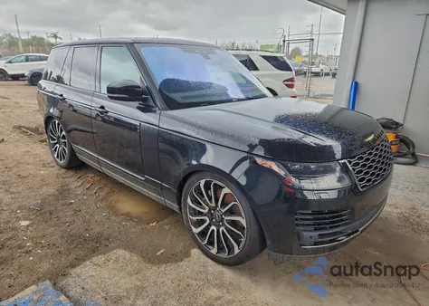 2019 Land Rover Range Rover Hse z USA, uszkodzony, nr VIN SALGS2SVXKA534111